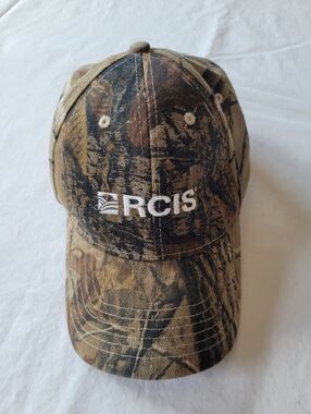RCIS Camouflage Baseball Cap - Brown Green Camo Adjustable